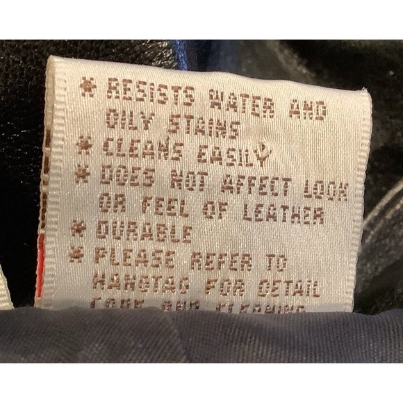 Doncaster Womens 100% Black Leather Pants Lined No Size Tag See Measurements - Picture 13 of 14